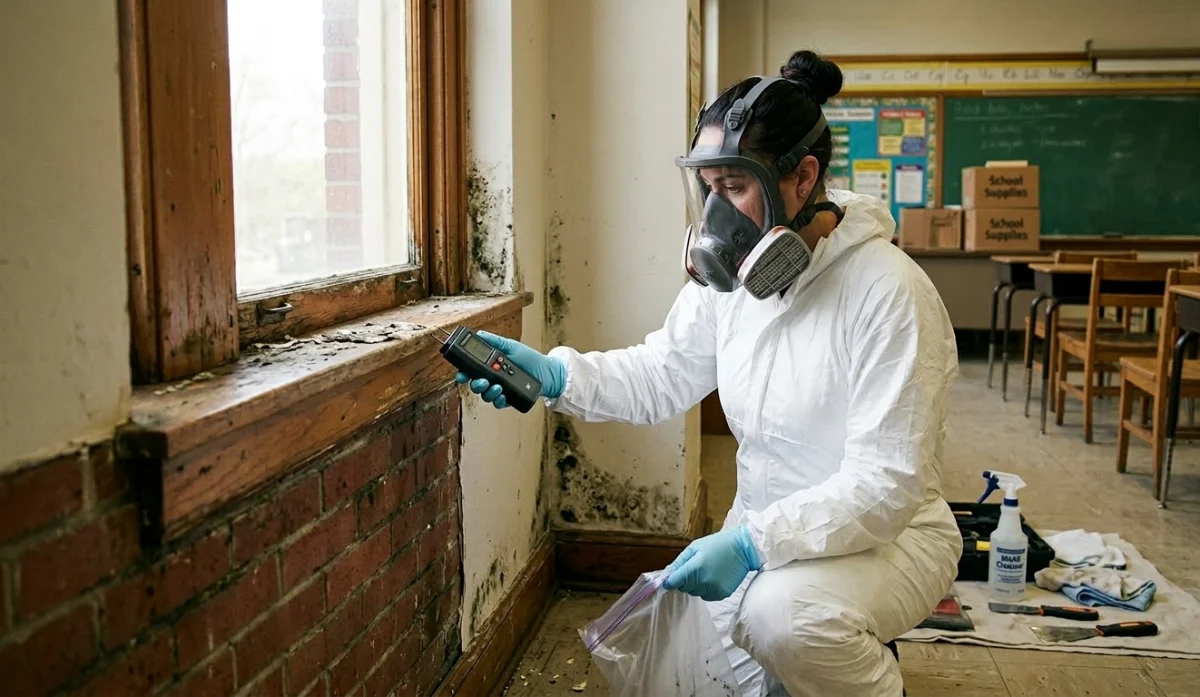 A person designing a vibrant, heart-patterned orthotic brace indoors, showcasing craftsmanship.
